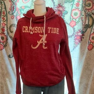 Crimson Tide Alabama Red Pullover Hoodie University Of Alabama